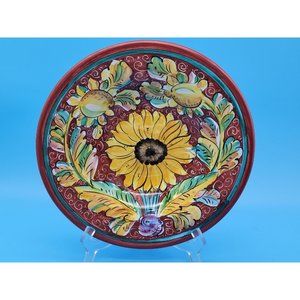 Italian Sunflower Plate